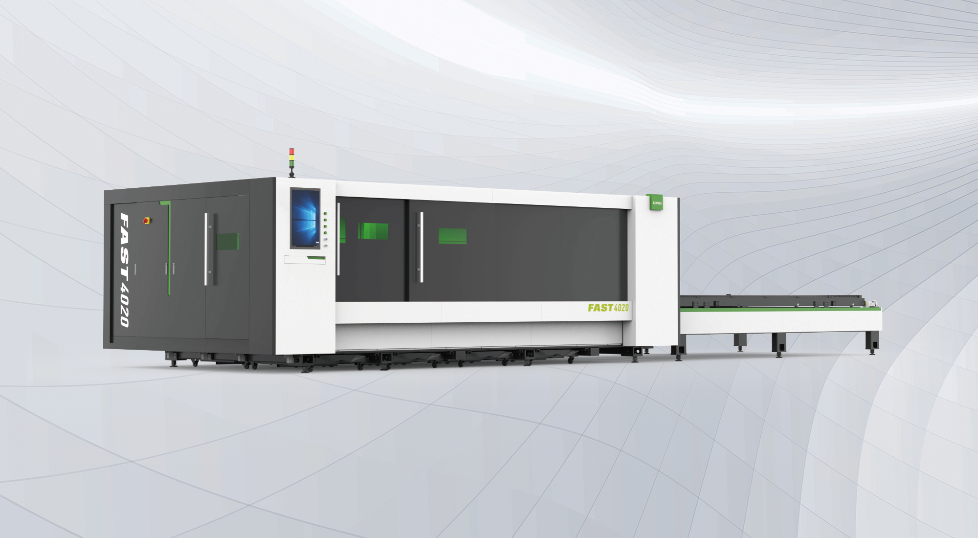 FAST4020大幅面光纖激光切割機